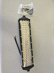 12" 3 Row LED Light Bar 12v 24v Truck SUV ATV