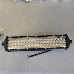 12" 3 Row LED Light Bar 12v 24v Truck SUV ATV